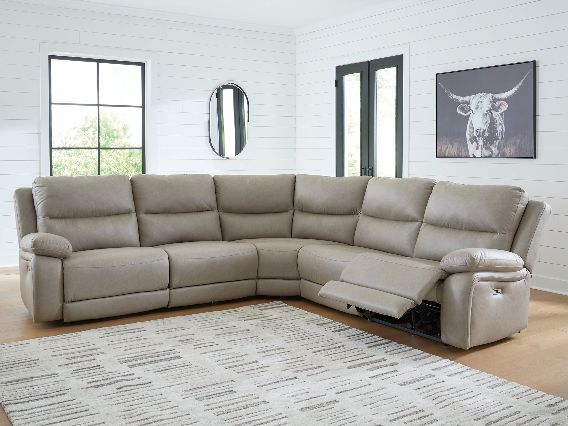 Narwhal Place 5-Piece Power Reclining Sectional Signature Design by Ashley®