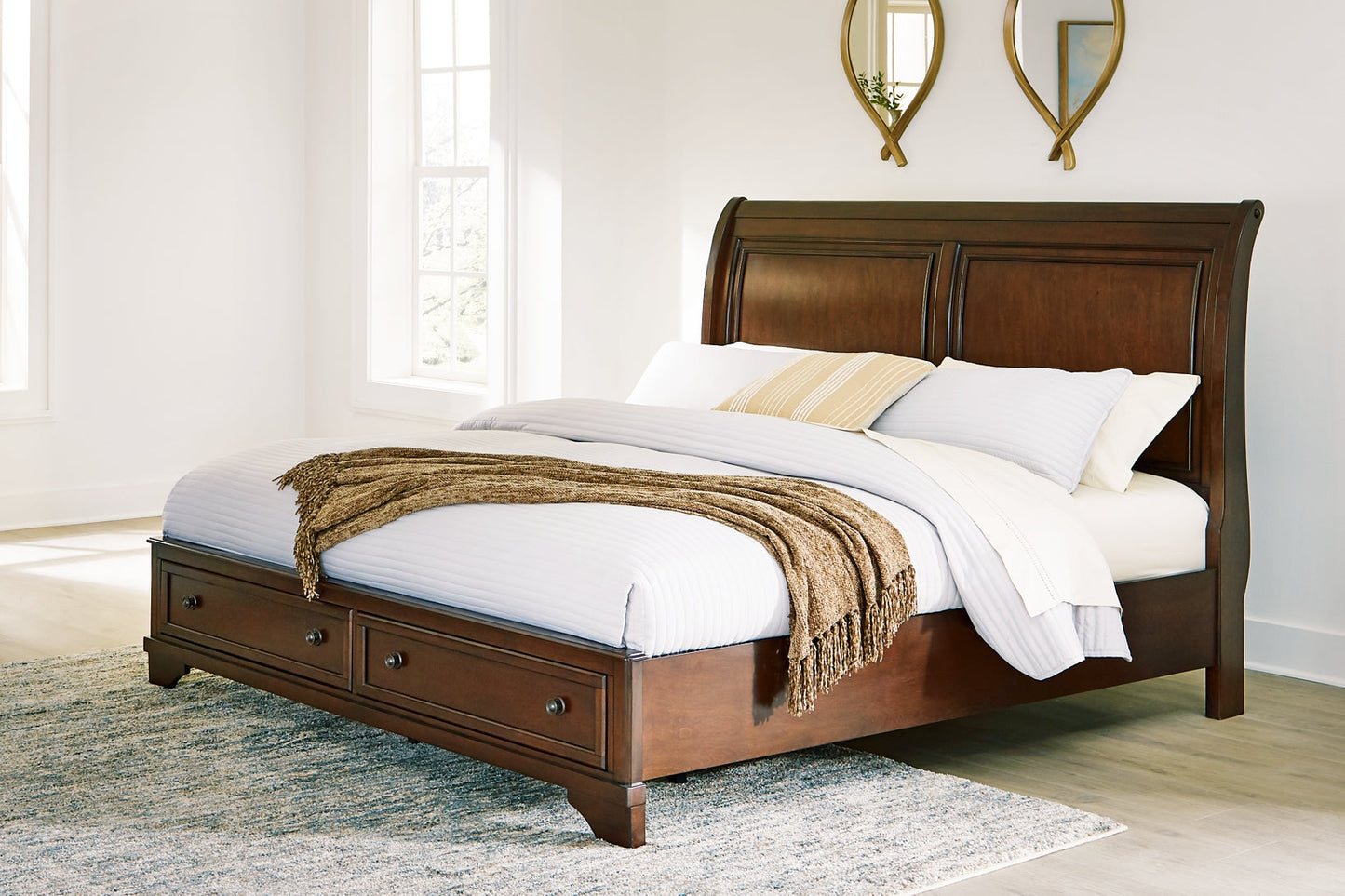 Trellington King Sleigh Storage Bed Signature Design by Ashley®