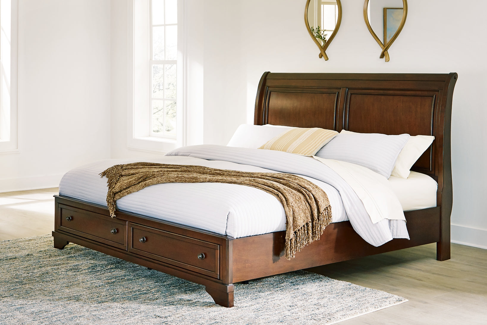 Trellington King Sleigh Storage Bed Signature Design by Ashley®