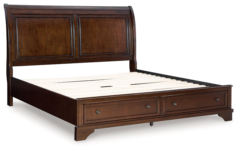 Trellington King Sleigh Storage Bed Signature Design by Ashley®