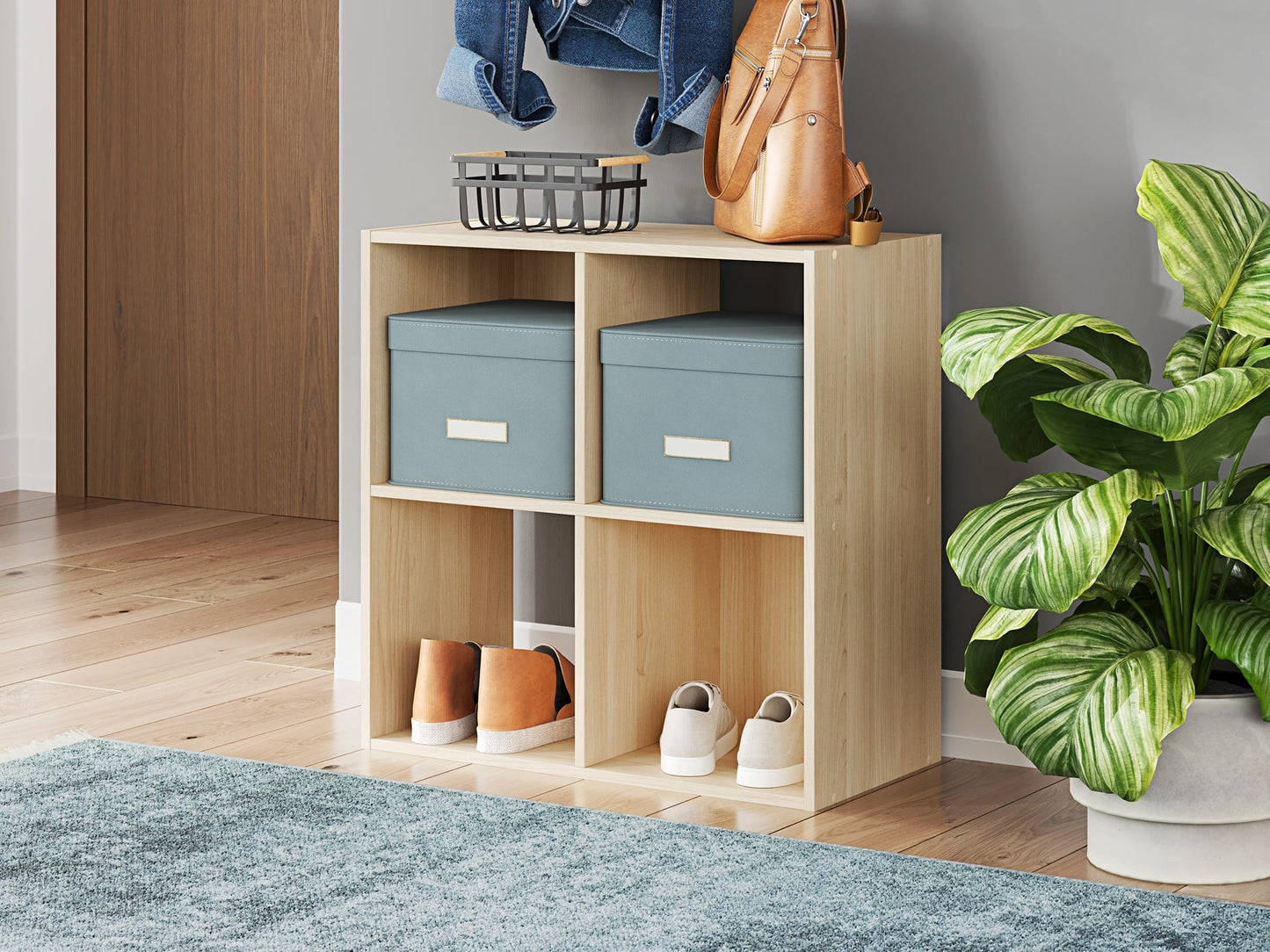 Piperton Four Cube Organizer Signature Design by Ashley®