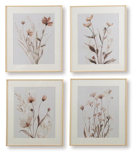 Chettings Wall Art Set (4/CN) Signature Design by Ashley®