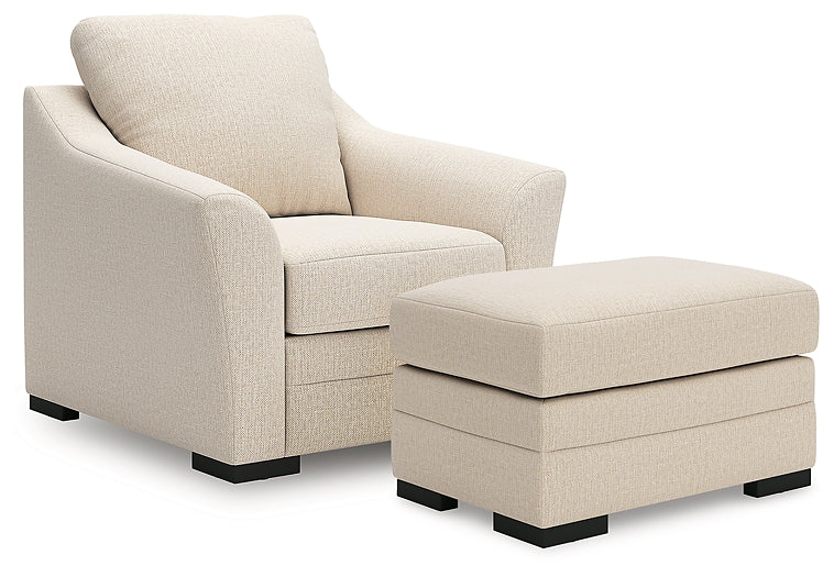 Lango Chair and Ottoman Benchcraft®