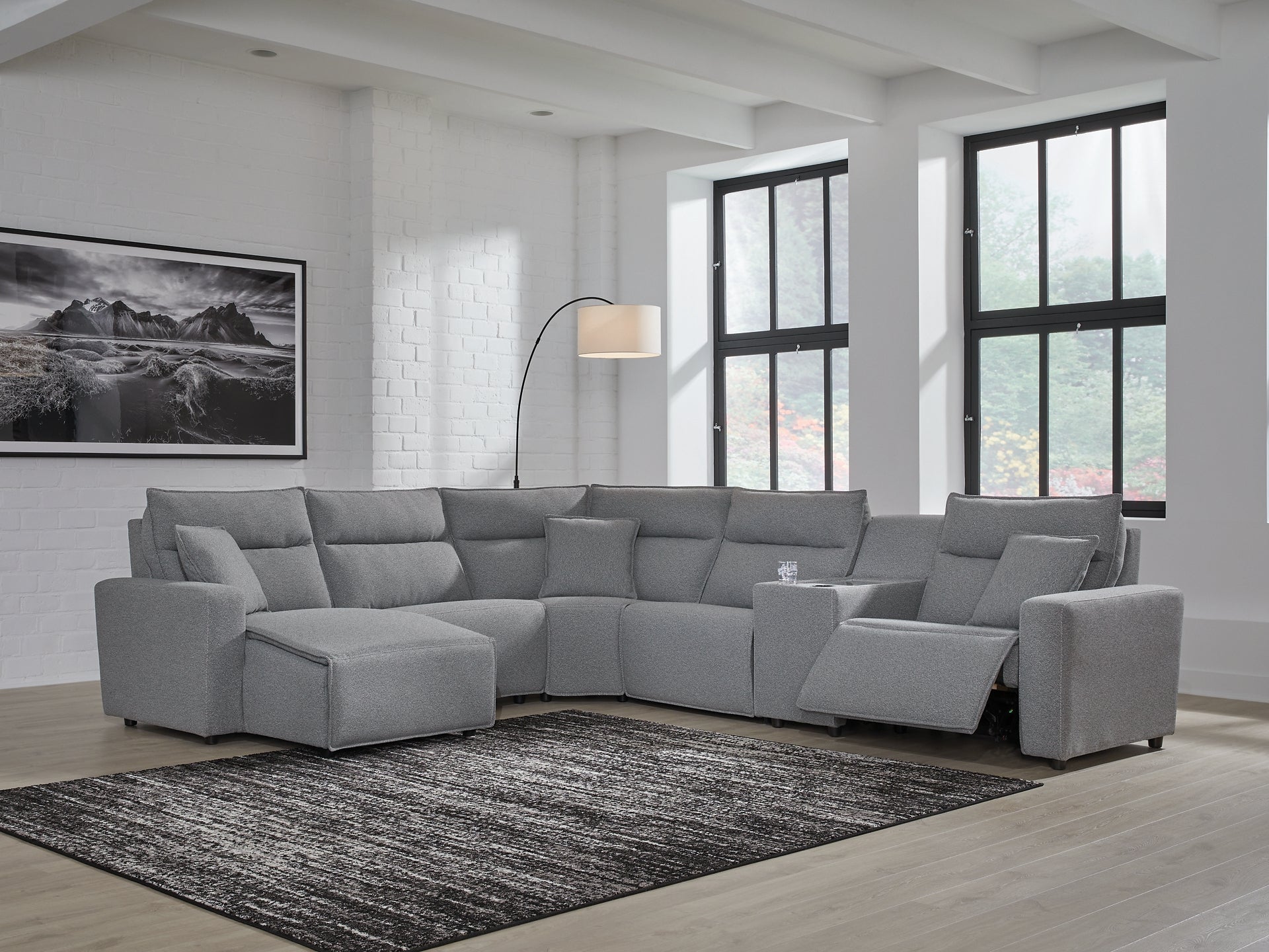 Modmax 6-Piece Power Reclining Sectional with Chaise Signature Design by Ashley®