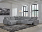 Modmax 6-Piece Power Reclining Sectional with Chaise Signature Design by Ashley®