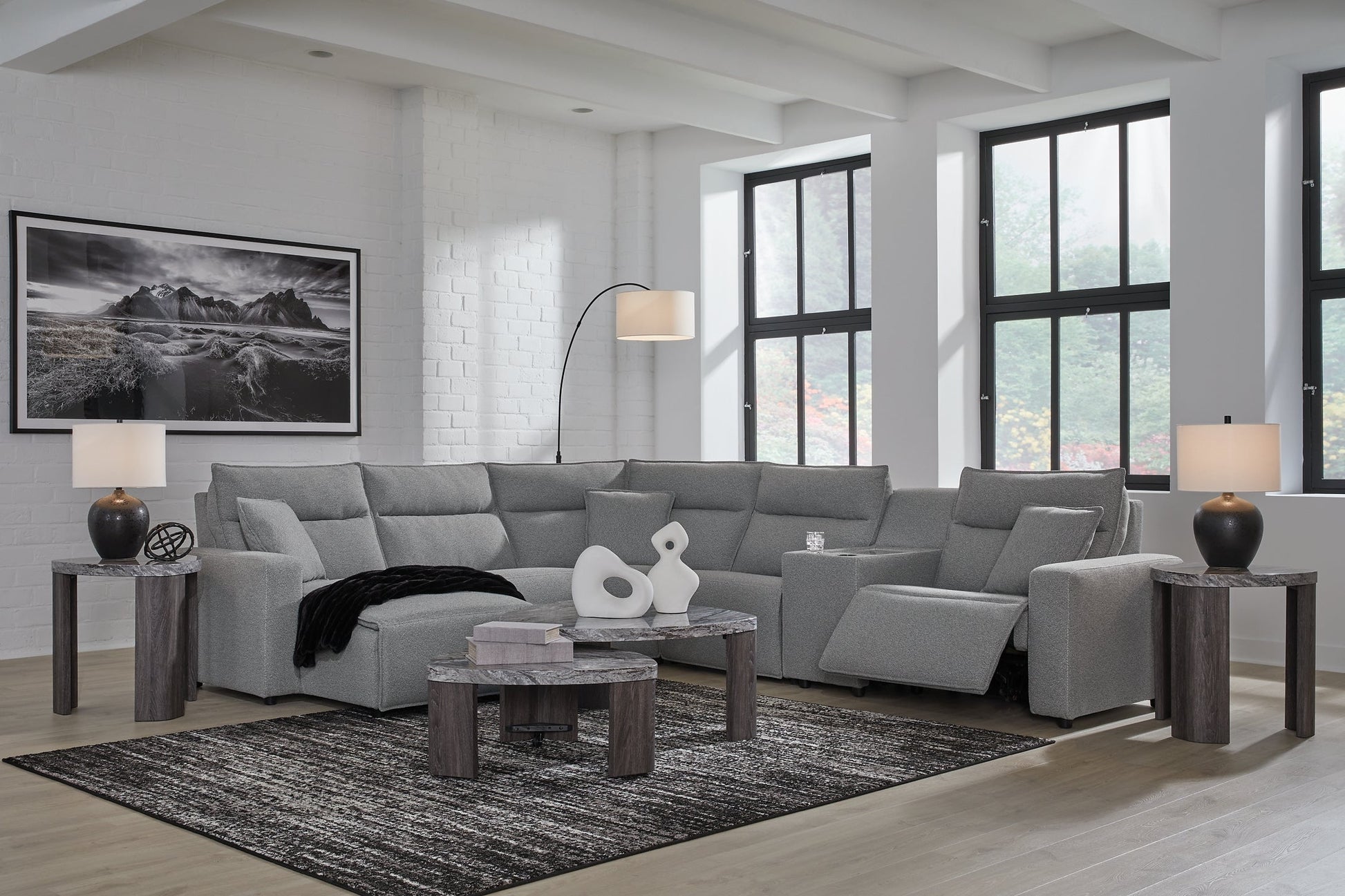 Modmax 6-Piece Power Reclining Sectional with Chaise Signature Design by Ashley®