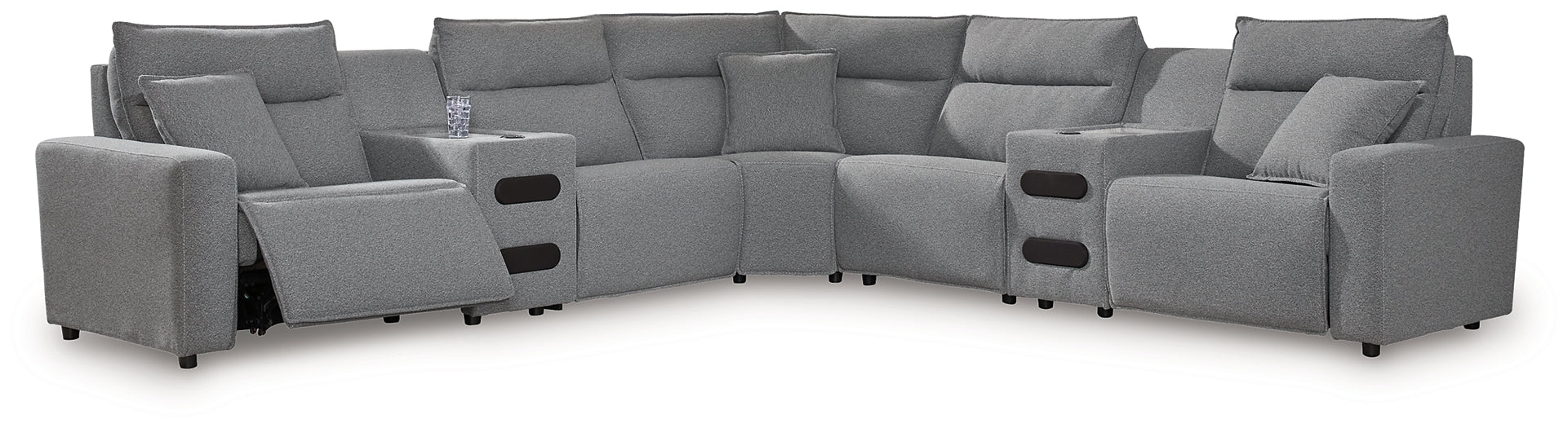 Modmax 7-Piece Power Reclining Sectional with Chaise Signature Design by Ashley®