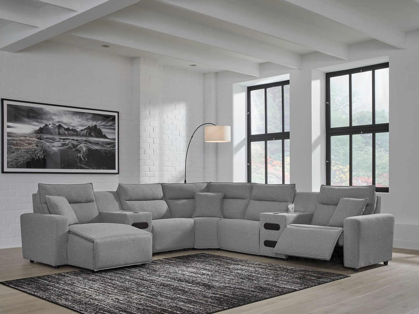 Modmax 7-Piece Power Reclining Sectional with Chaise Signature Design by Ashley®