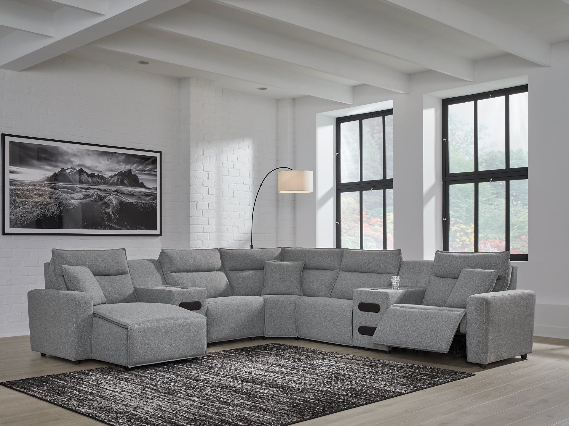 Modmax 7-Piece Power Reclining Sectional with Chaise Signature Design by Ashley®