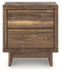 Chirason Two Drawer Night Stand Signature Design by Ashley®