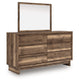 Chirason Dresser and Mirror Signature Design by Ashley®