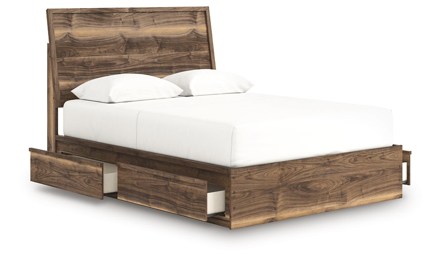 Chirason Queen Panel Bed with Storage Signature Design by Ashley®