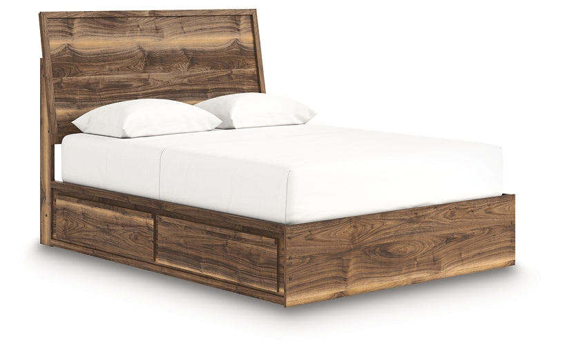 Chirason Queen Panel Bed with Storage Signature Design by Ashley®