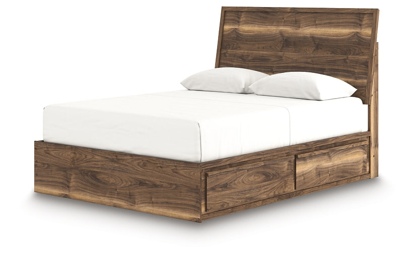 Chirason Queen Panel Bed with Storage Signature Design by Ashley®
