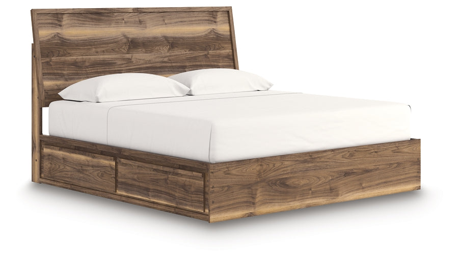 Chirason King Panel Bed with Storage Signature Design by Ashley®