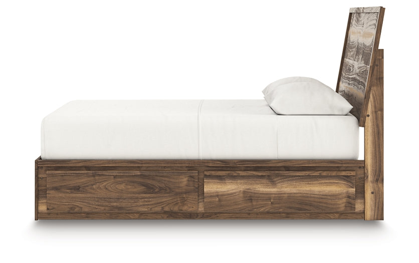 Chirason Queen Panel Bed with Storage Signature Design by Ashley®