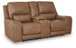 DeepWakes PWR REC Loveseat/CON/ADJ HDRST Signature Design by Ashley®
