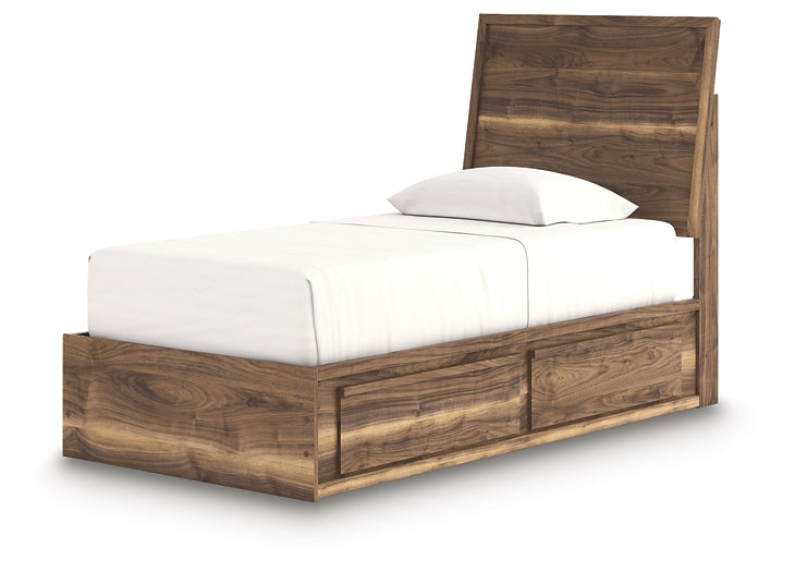 Chirason Twin Panel Bed with Storage Signature Design by Ashley®