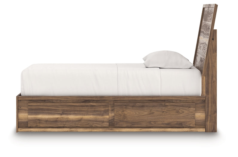 Chirason Twin Panel Bed with Storage Signature Design by Ashley®