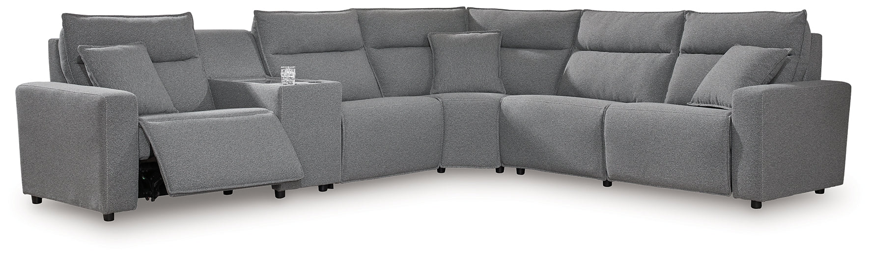 Modmax 6-Piece Reclining Sectional with Storage Console Signature Design by Ashley®