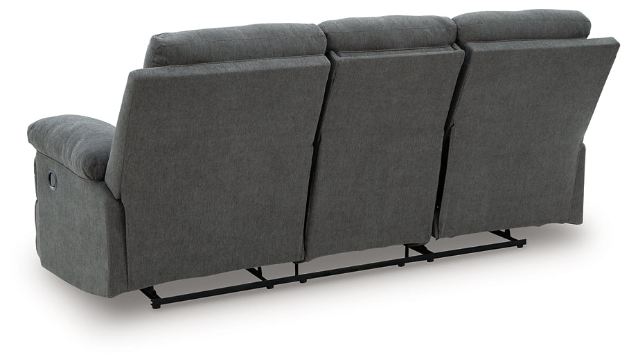 Side-Swipe REC Sofa w/Drop Down Table Signature Design by Ashley®
