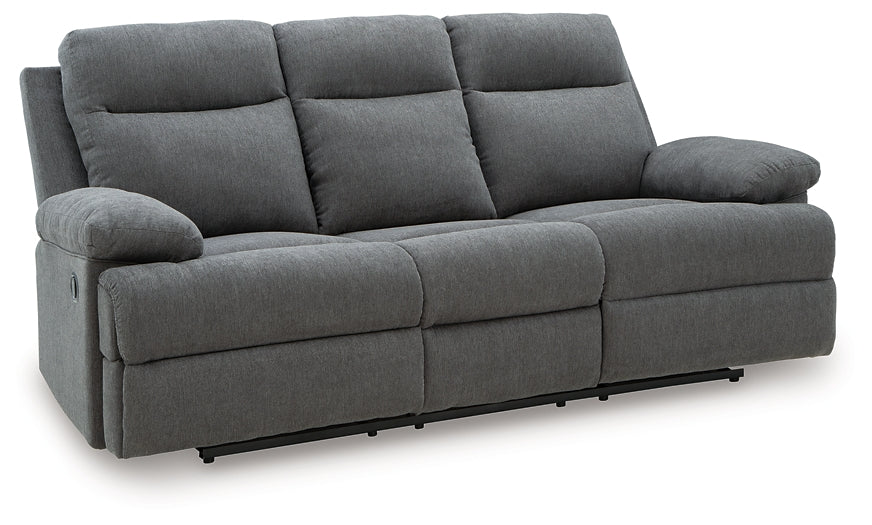 Side-Swipe REC Sofa w/Drop Down Table Signature Design by Ashley®