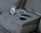 Side-Swipe REC Sofa w/Drop Down Table Signature Design by Ashley®