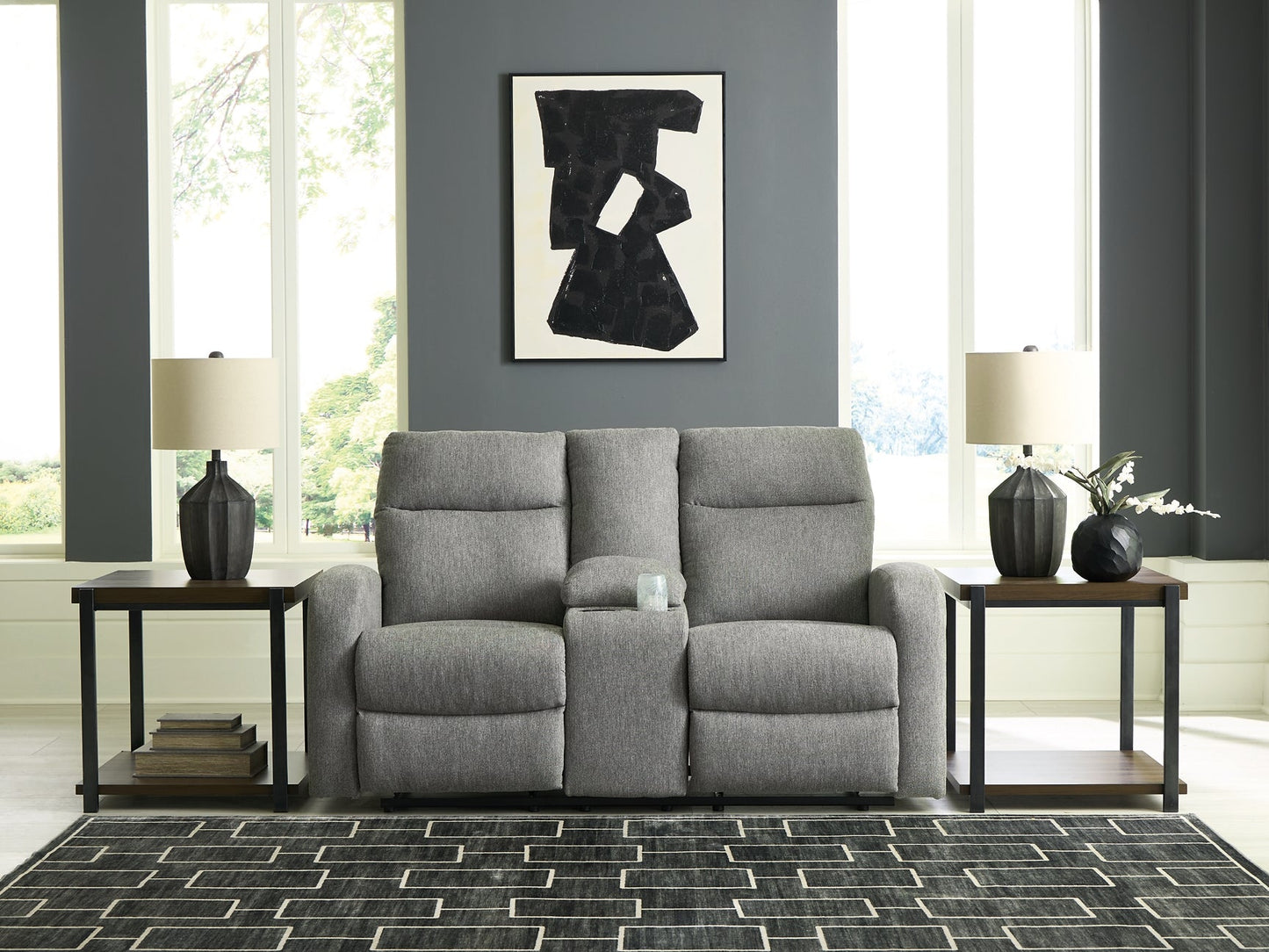 Gauntlet DBL Rec Loveseat w/Console Signature Design by Ashley®