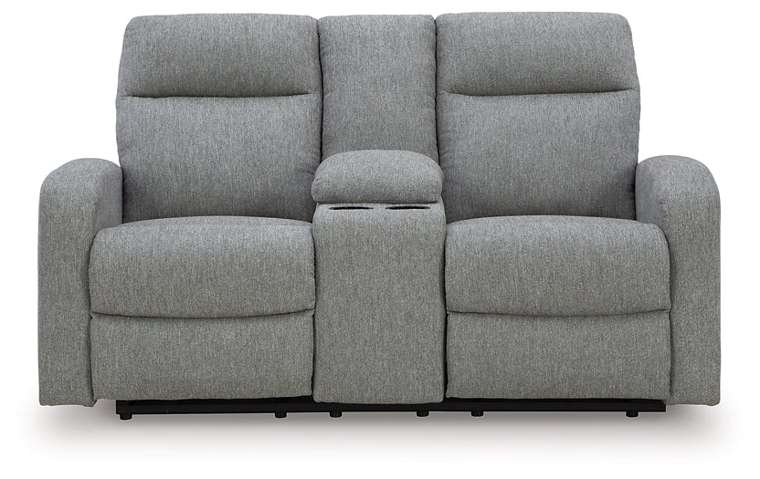 Gauntlet DBL Rec Loveseat w/Console Signature Design by Ashley®