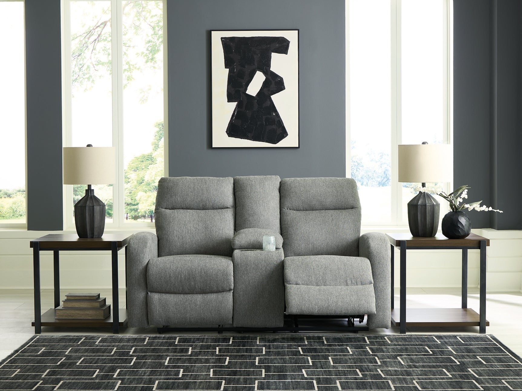 Gauntlet DBL Rec Loveseat w/Console Signature Design by Ashley®