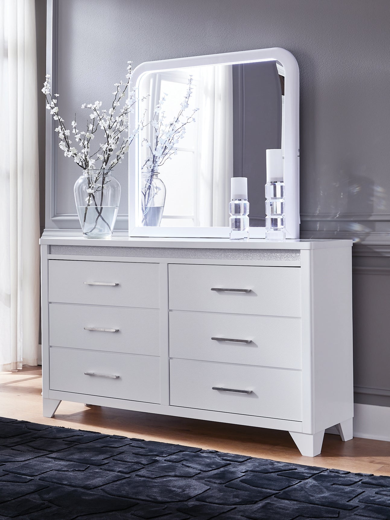 Jarlee Dresser and Mirror Signature Design by Ashley®