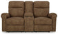 Edenwold DBL Rec Loveseat w/Console Signature Design by Ashley®