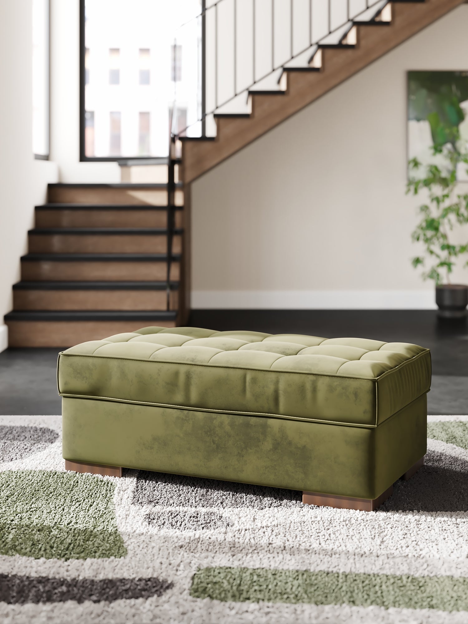Caspian-Town Oversized Accent Ottoman Signature Design by Ashley®
