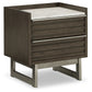 Arkenton Queen Panel Bed with Mirrored Dresser and 2 Nightstands Ashley®