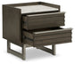 Arkenton Queen Panel Bed with Mirrored Dresser and 2 Nightstands Ashley®