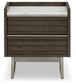 Arkenton Queen Panel Bed with Mirrored Dresser and 2 Nightstands Ashley®