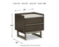 Arkenton Queen Panel Bed with Mirrored Dresser and 2 Nightstands Ashley®