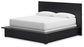Londer California King Panel Bed with Mirrored Dresser and Chest Millennium® by Ashley