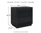 Londer California King Panel Bed with Mirrored Dresser and 2 Nightstands Millennium® by Ashley