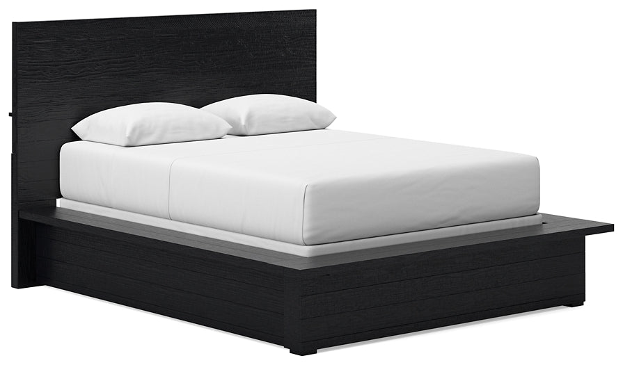 Londer Queen Panel Bed with Mirrored Dresser, Chest and Nightstand Millennium® by Ashley
