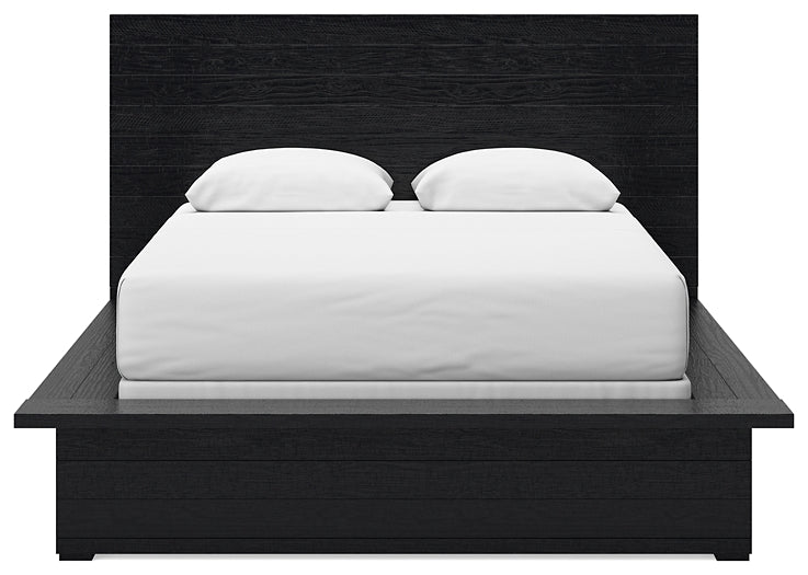 Londer Queen Panel Bed with Mirrored Dresser, Chest and Nightstand Millennium® by Ashley