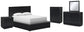 Londer Queen Panel Bed with Mirrored Dresser, Chest and Nightstand Millennium® by Ashley