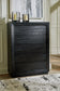 Londer Queen Panel Bed with Mirrored Dresser, Chest and Nightstand Millennium® by Ashley