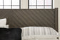 Arkenton California King Panel Bed with Mirrored Dresser and Chest Ashley®