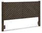 Arkenton California King Panel Bed with Mirrored Dresser, Chest and 2 Nightstands Ashley®