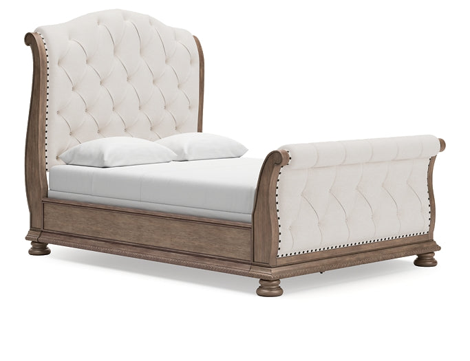 Ardenfield  Upholstered Sleigh Bed Signature Design by Ashley®