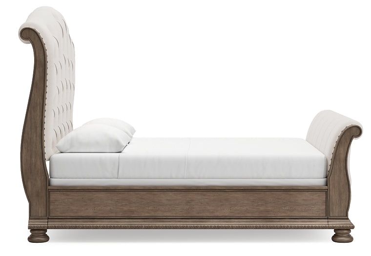 Ardenfield  Upholstered Sleigh Bed Signature Design by Ashley®