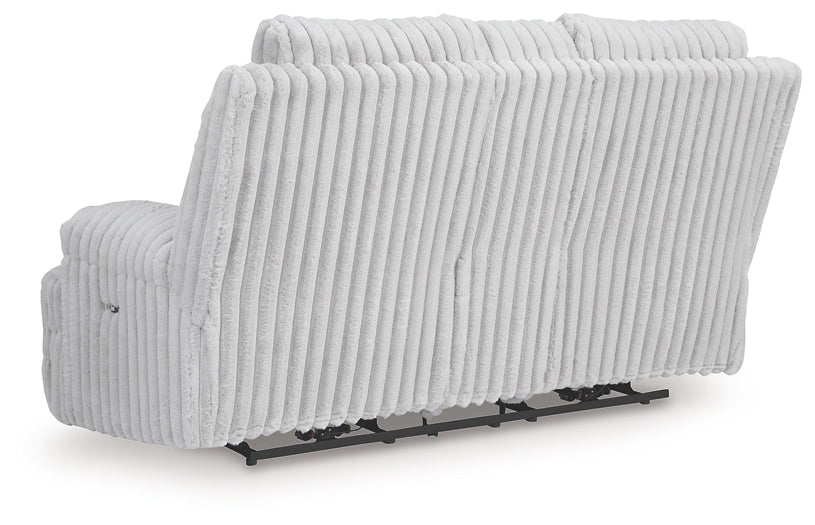 Rhines Falls DBL REC PWR Loveseat w/Console Signature Design by Ashley®