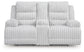 Rhines Falls DBL REC PWR Loveseat w/Console Signature Design by Ashley®