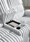 Rhines Falls DBL REC PWR Loveseat w/Console Signature Design by Ashley®